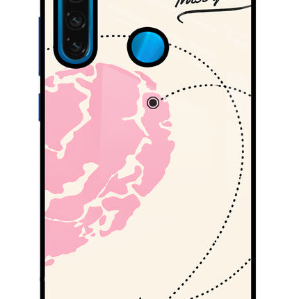 Miss Orbit Redmi Note 8 Glass Case