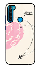 Miss Orbit Redmi Note 8 Glass Case