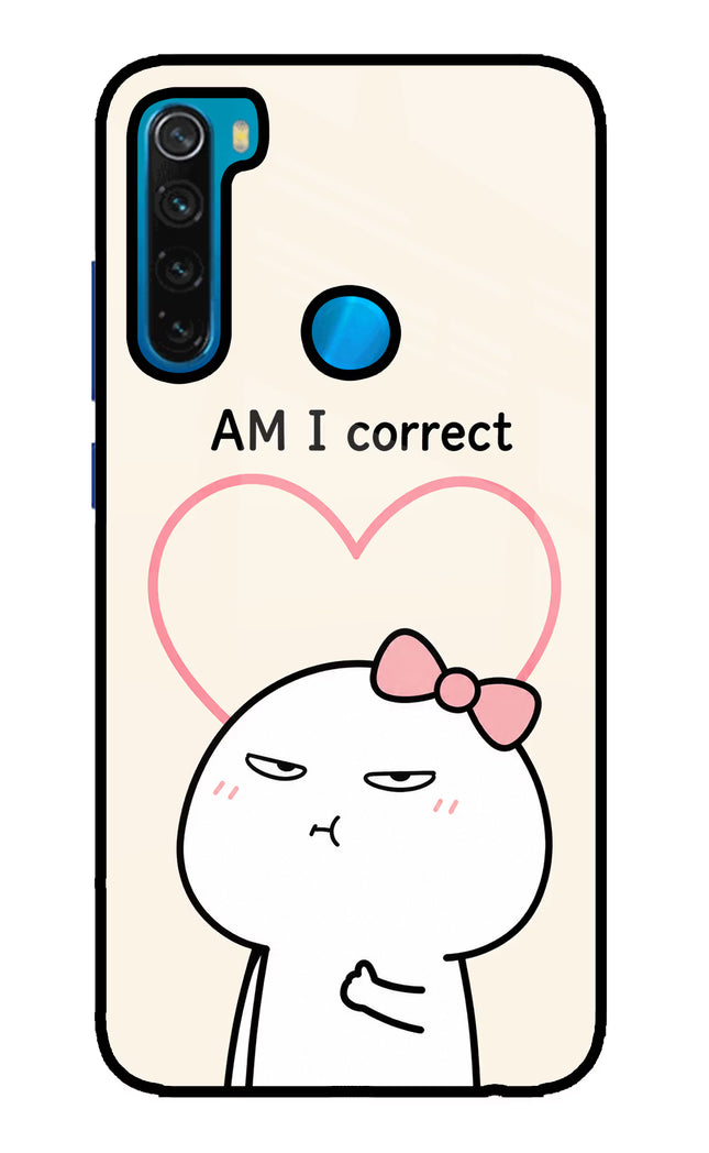Always Right Redmi Note 8 Glass Case