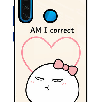 Always Right Redmi Note 8 Glass Case Back Cover by Casekaro