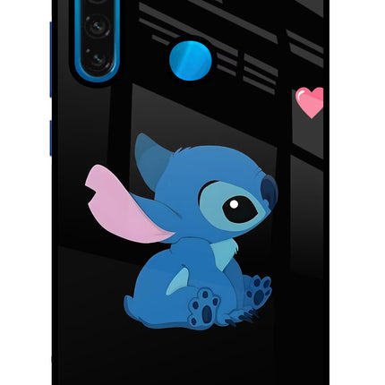 Stitch Crush Redmi Note 8 Glass Case