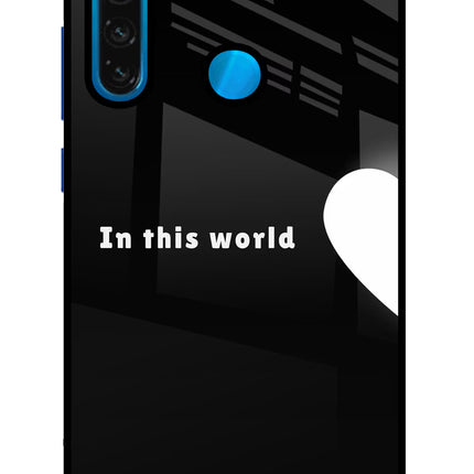 This World Redmi Note 8 Glass Case