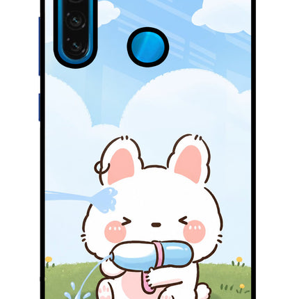 Bunny Treat Redmi Note 8 Glass Case