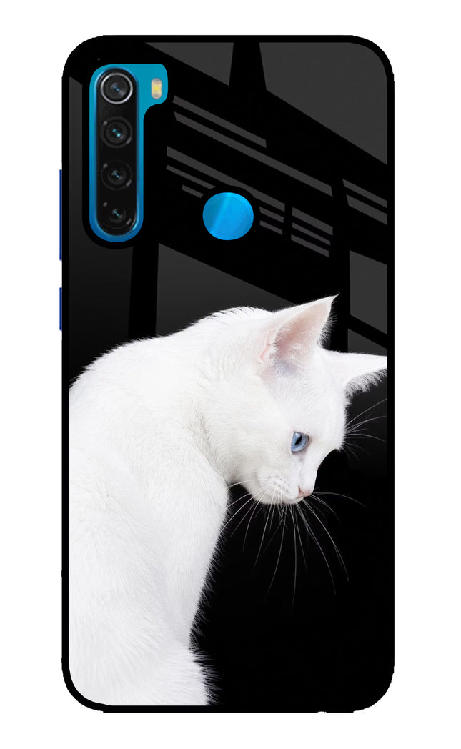 Snow Gaze Redmi Note 8 Glass Case