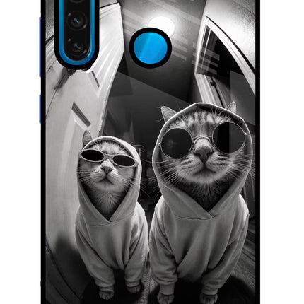 Hood Cats Redmi Note 8 Glass Case