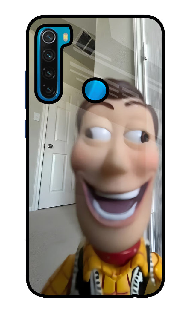 Side Eye Woody Redmi Note 8 Glass Case
