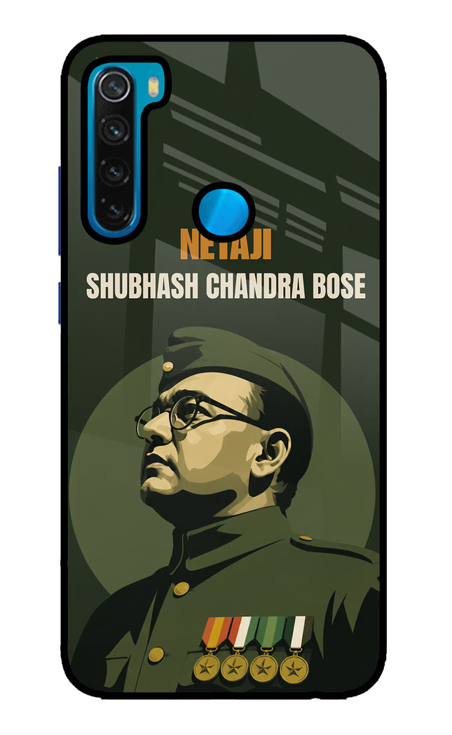 Netaji Legacy Redmi Note 8 Glass Case
