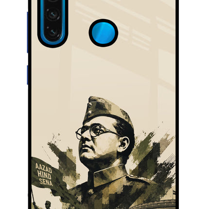 Netaji Rising Redmi Note 8 Glass Case