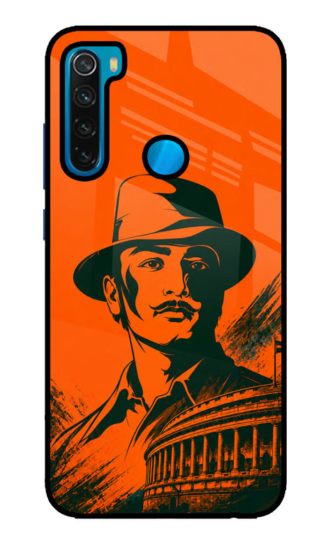 Bhagat Singh Legacy Redmi Note 8 Glass Case