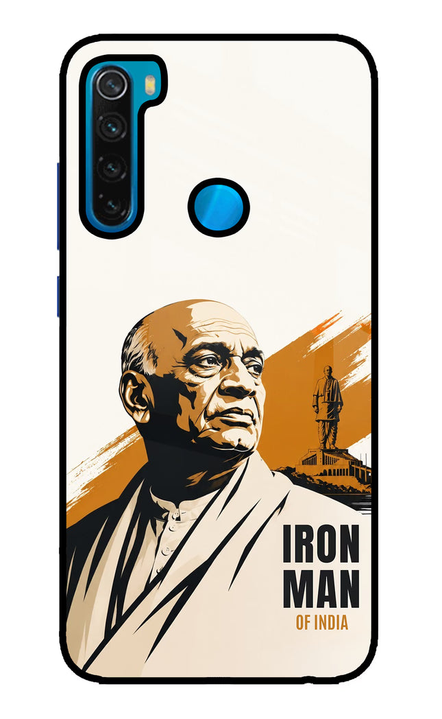 Chandrashekhar Azad Fearless Redmi Note 8 Glass Case
