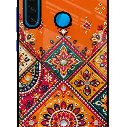 Kutch Glow Redmi Note 8 Glass Case