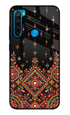 Noir Mehfil Redmi Note 8 Glass Case