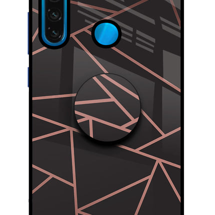 Geometric Pattern Redmi Note 8 Pop Case by Casekaro