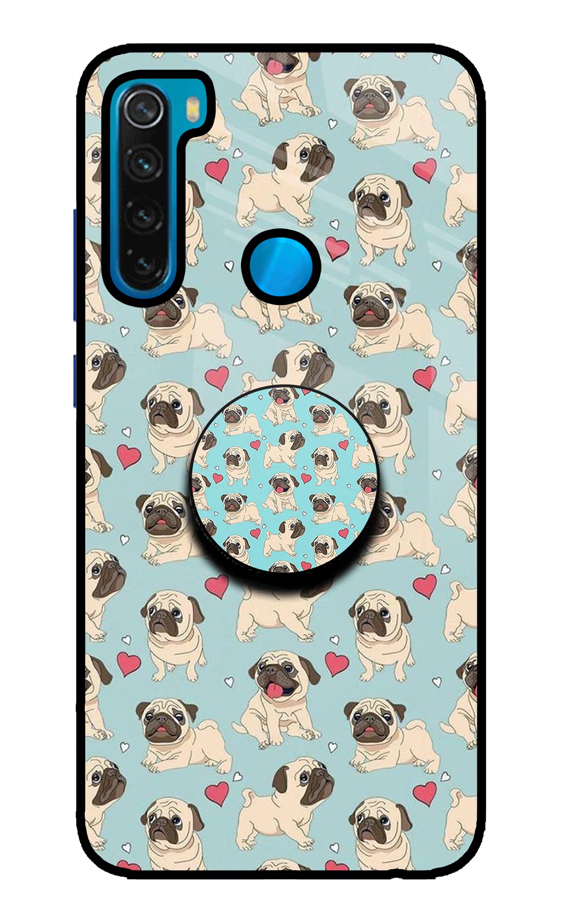 Pug Dog Redmi Note 8 Pop Case by Casekaro