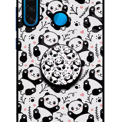 Cute Panda Redmi Note 8 Pop Case by Casekaro