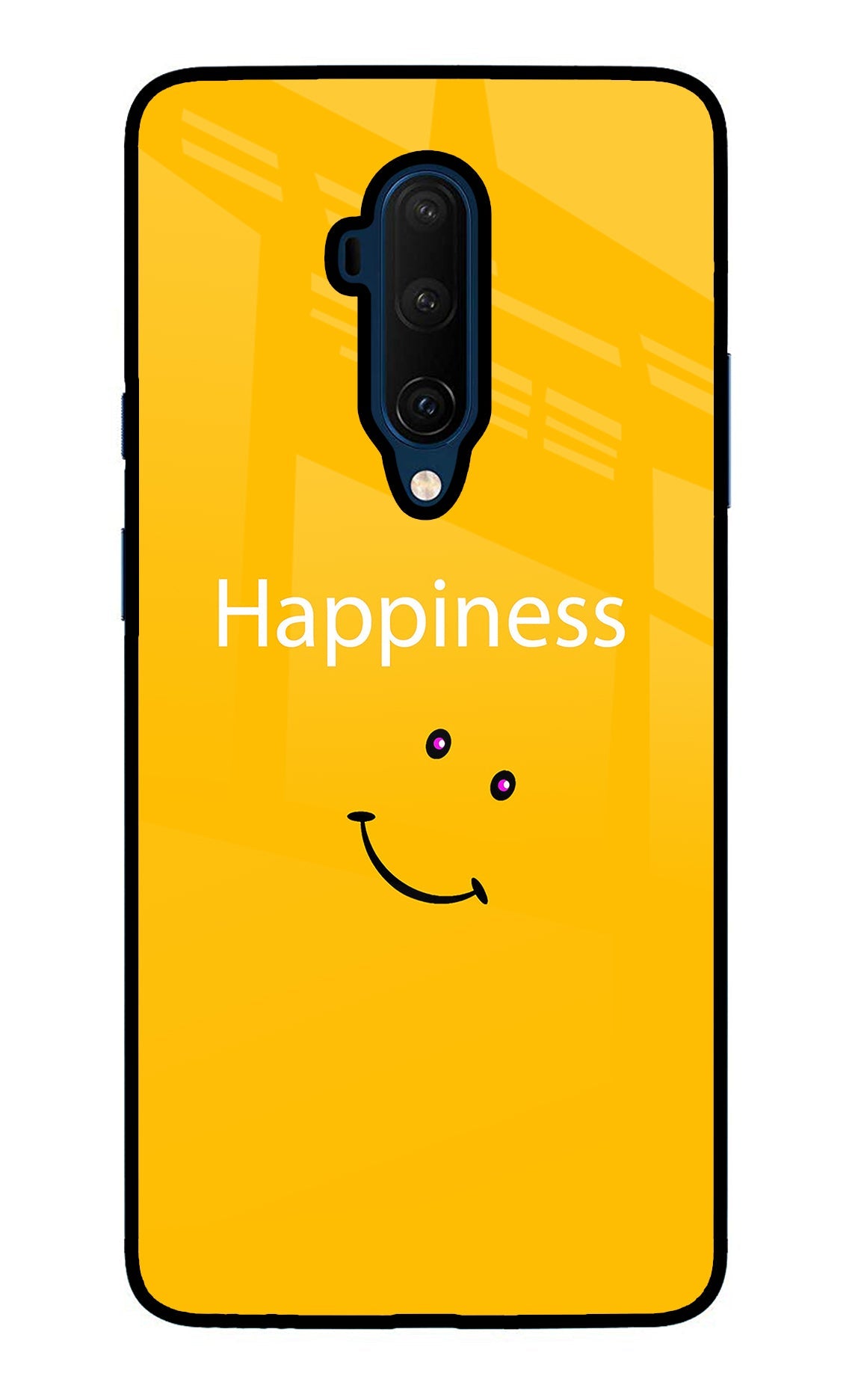 Happiness With Smiley Oneplus 7T Pro Glass Case