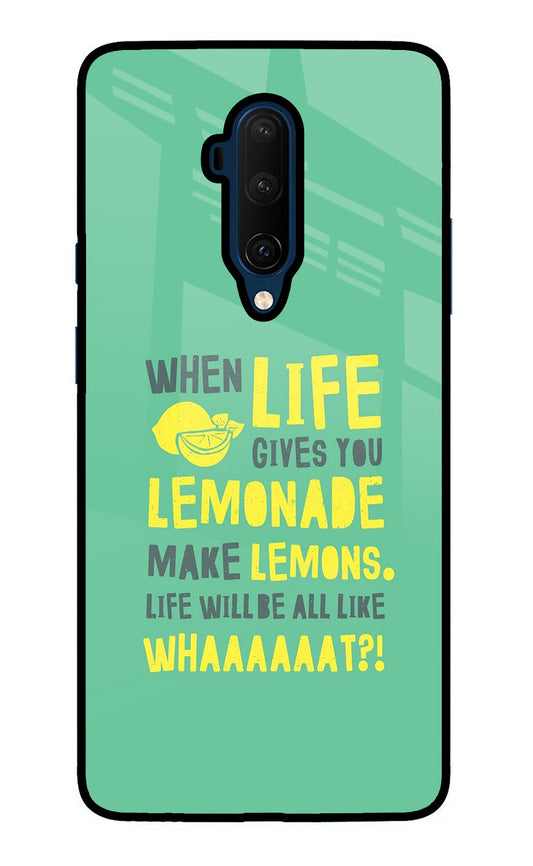 Quote Oneplus 7T Pro Glass Case