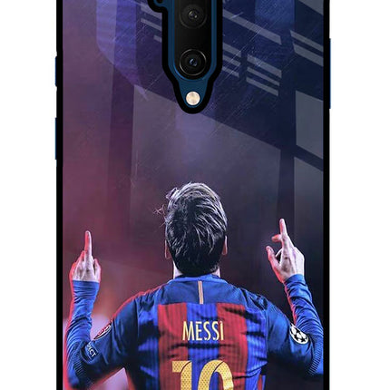 Messi Oneplus 7T Pro Glass Case
