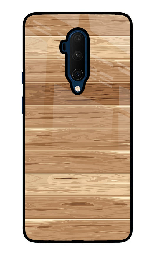 Wooden Vector Oneplus 7T Pro Glass Case
