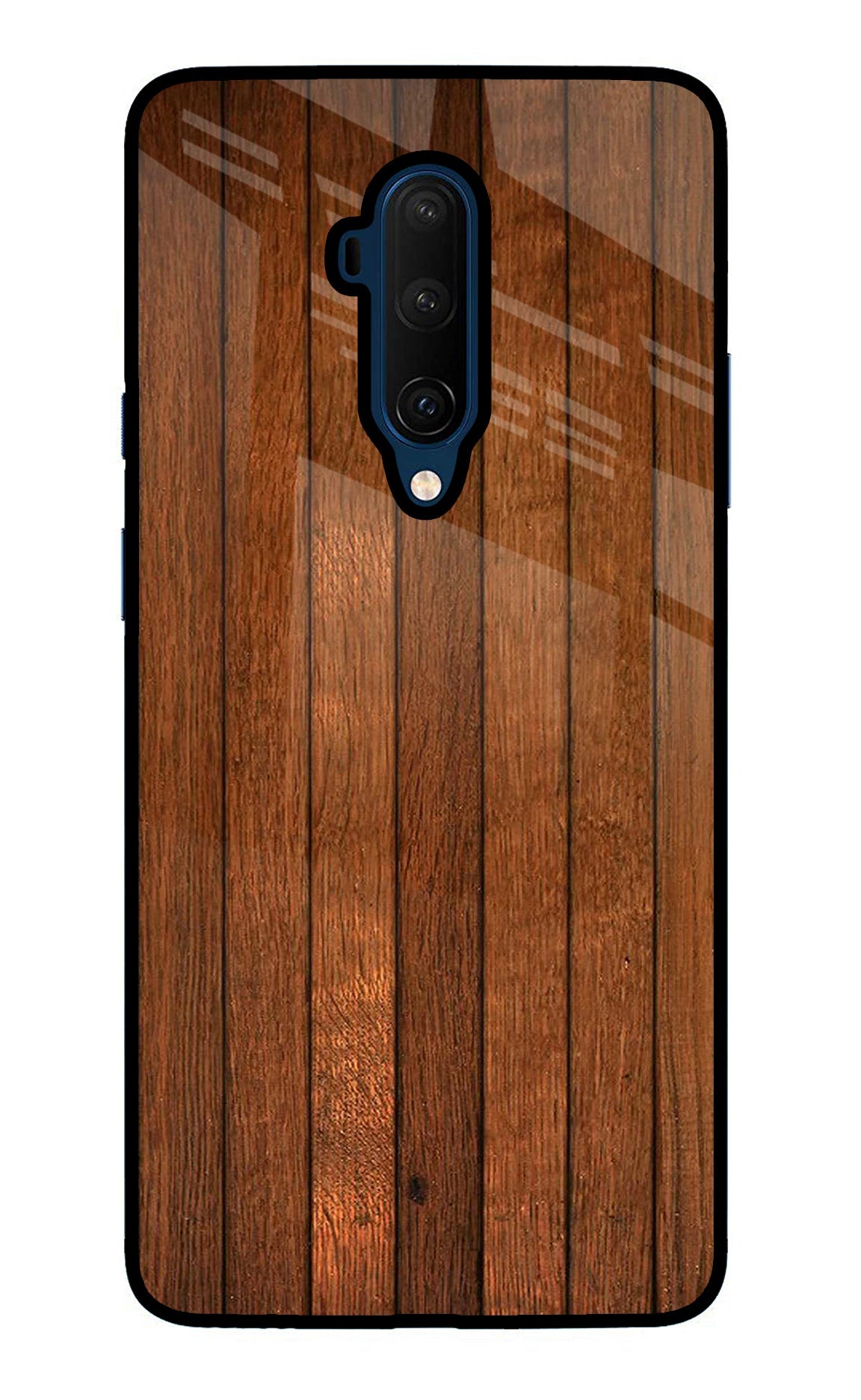 Wooden Artwork Bands Oneplus 7T Pro Back Cover