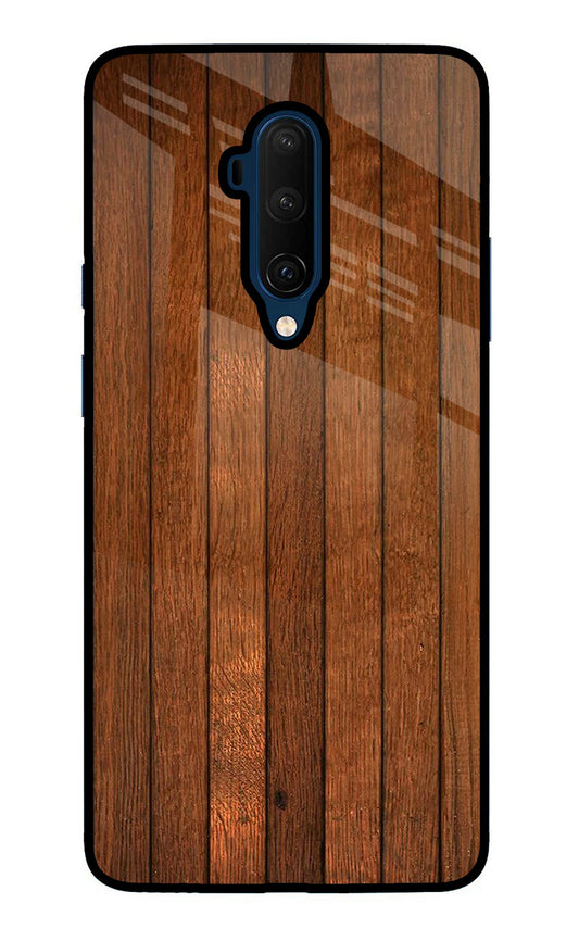 Wooden Artwork Bands Oneplus 7T Pro Glass Case