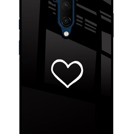 Heart Oneplus 7T Pro Glass Case