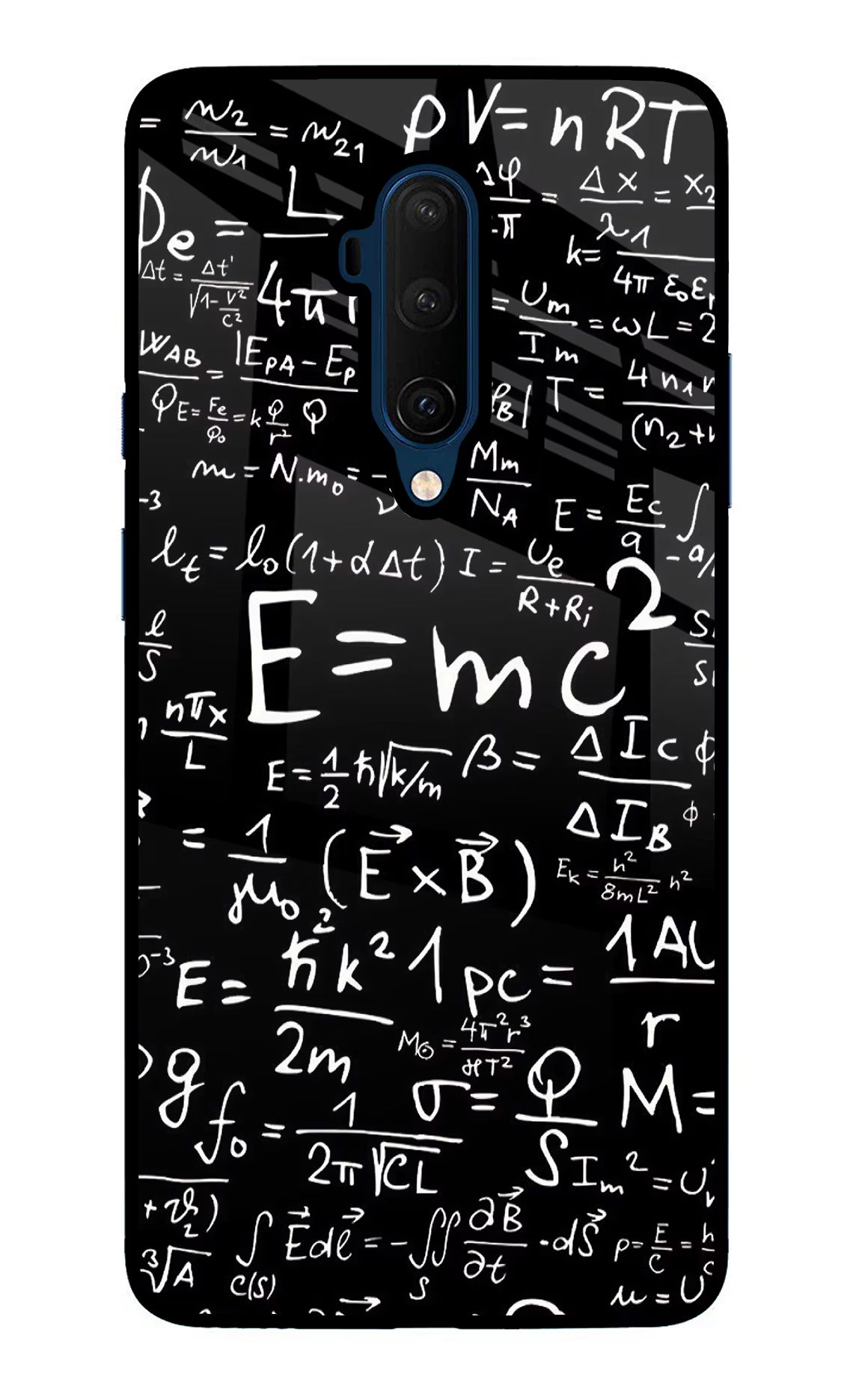 Physics Formula Oneplus 7T Pro Glass Case Back Cover by Casekaro