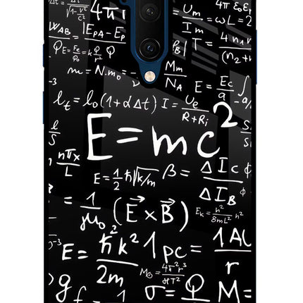 Physics Formula Oneplus 7T Pro Glass Case