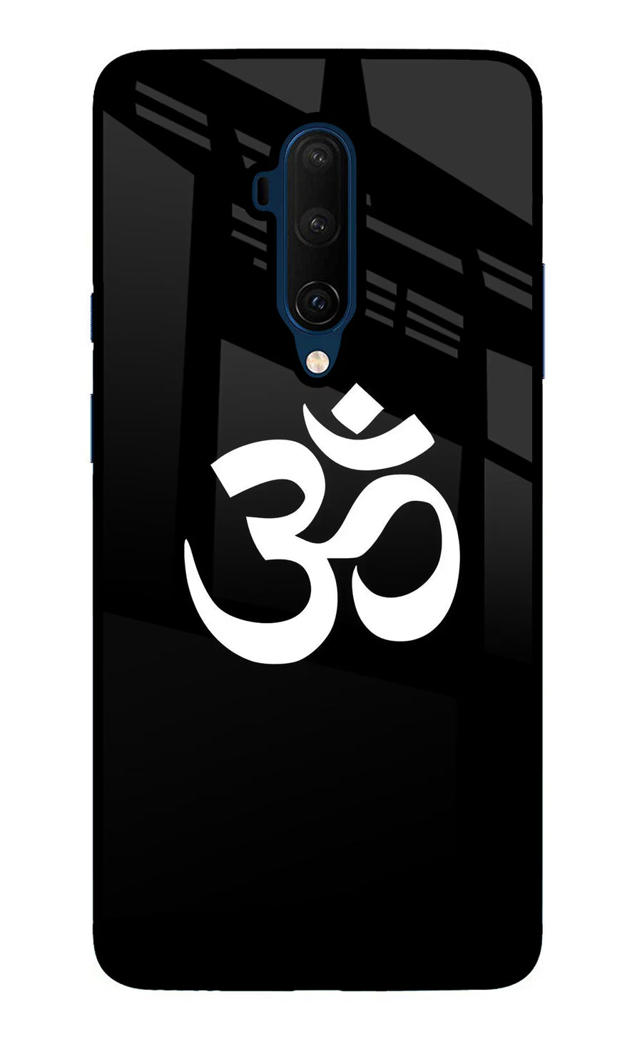 Om Oneplus 7T Pro Back Cover, Glass case