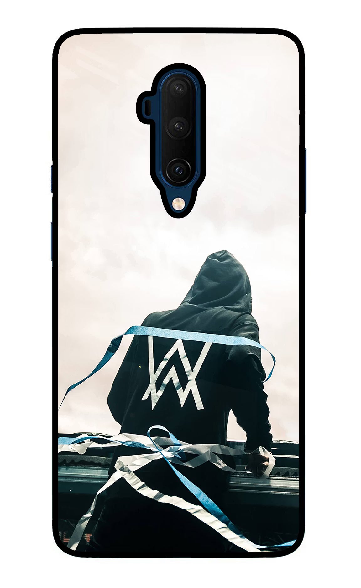 Alan Walker Oneplus 7T Pro Glass Case Back Cover by Casekaro