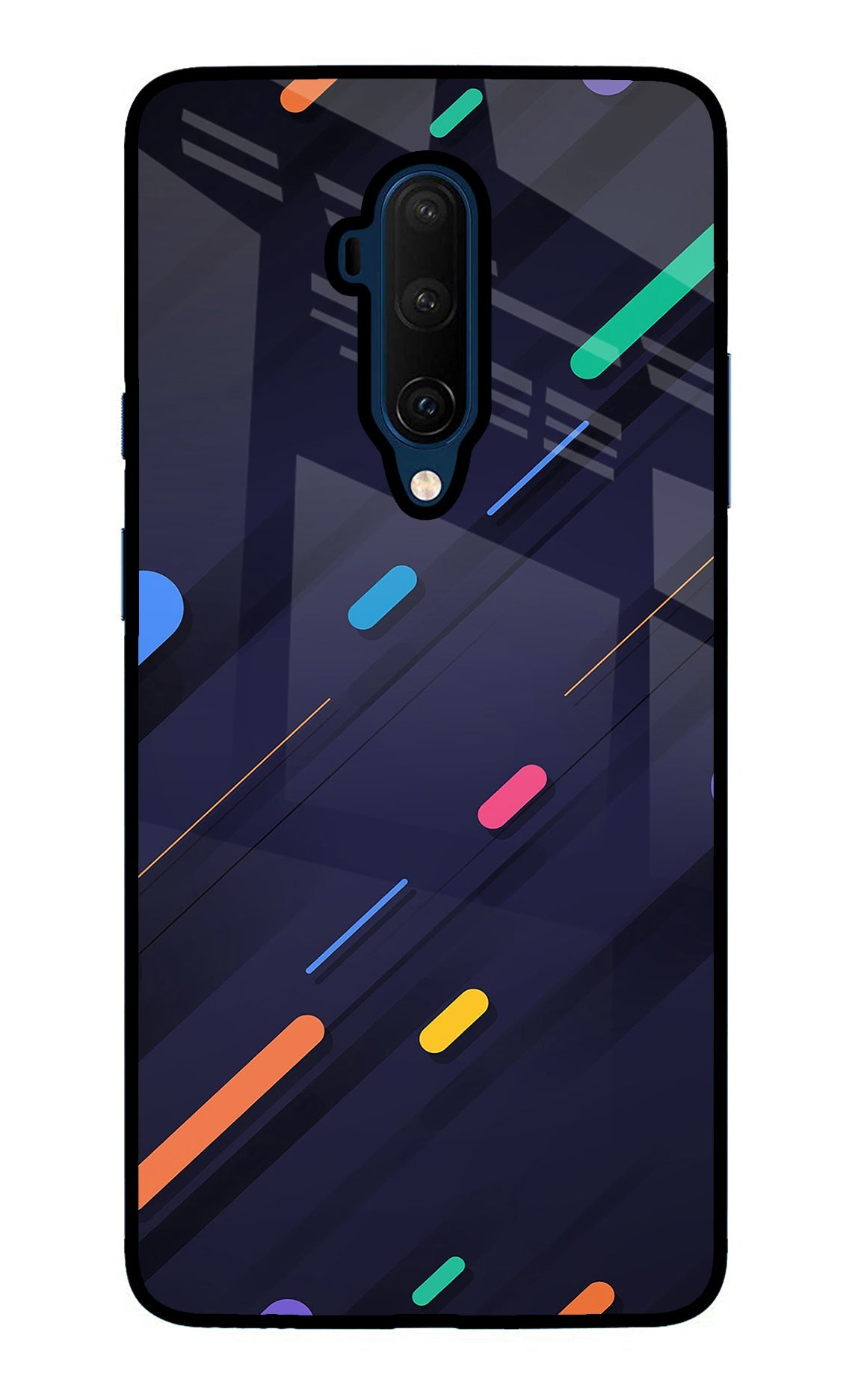 Abstract Design Oneplus 7T Pro Glass Case