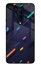 Abstract Design Oneplus 7T Pro Glass Case