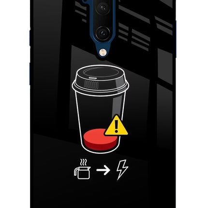 Coffee Oneplus 7T Pro Glass Case