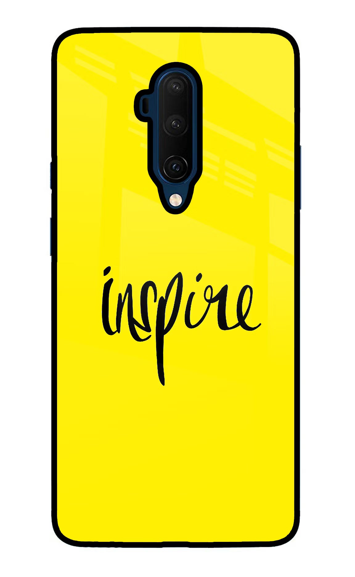 Inspire Oneplus 7T Pro Glass Case Back Cover by Casekaro