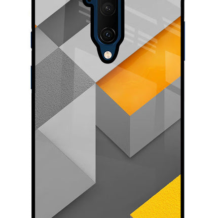 Abstract Oneplus 7T Pro Glass Case
