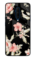 Flowers Oneplus 7T Pro Glass Case
