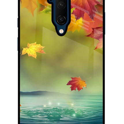 Flowers Oneplus 7T Pro Glass Case