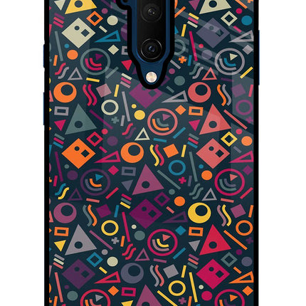 Geometric Abstract Oneplus 7T Pro Glass Case