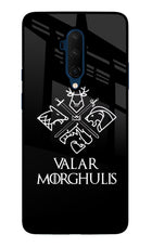 Valar Morghulis | Game Of Thrones Oneplus 7T Pro Glass Case