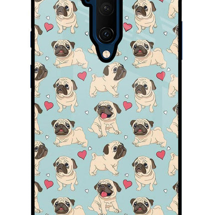 Pug Dog Oneplus 7T Pro Glass Case