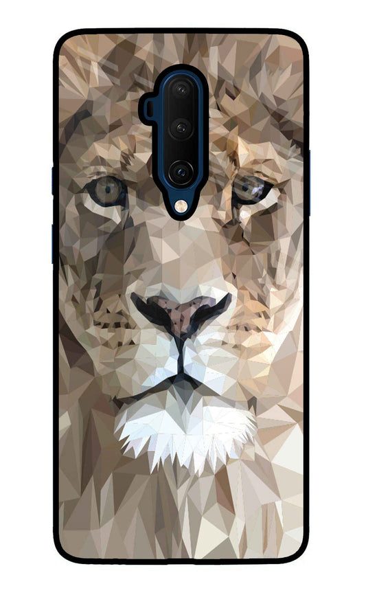 Lion Art Oneplus 7T Pro Glass Case
