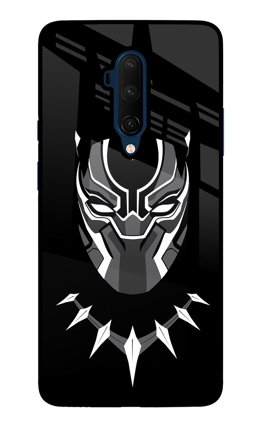 Black Panther Oneplus 7T Pro Back Cover, Glass case