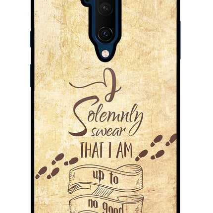 I Solemnly swear that i up to no good Oneplus 7T Pro Glass Case