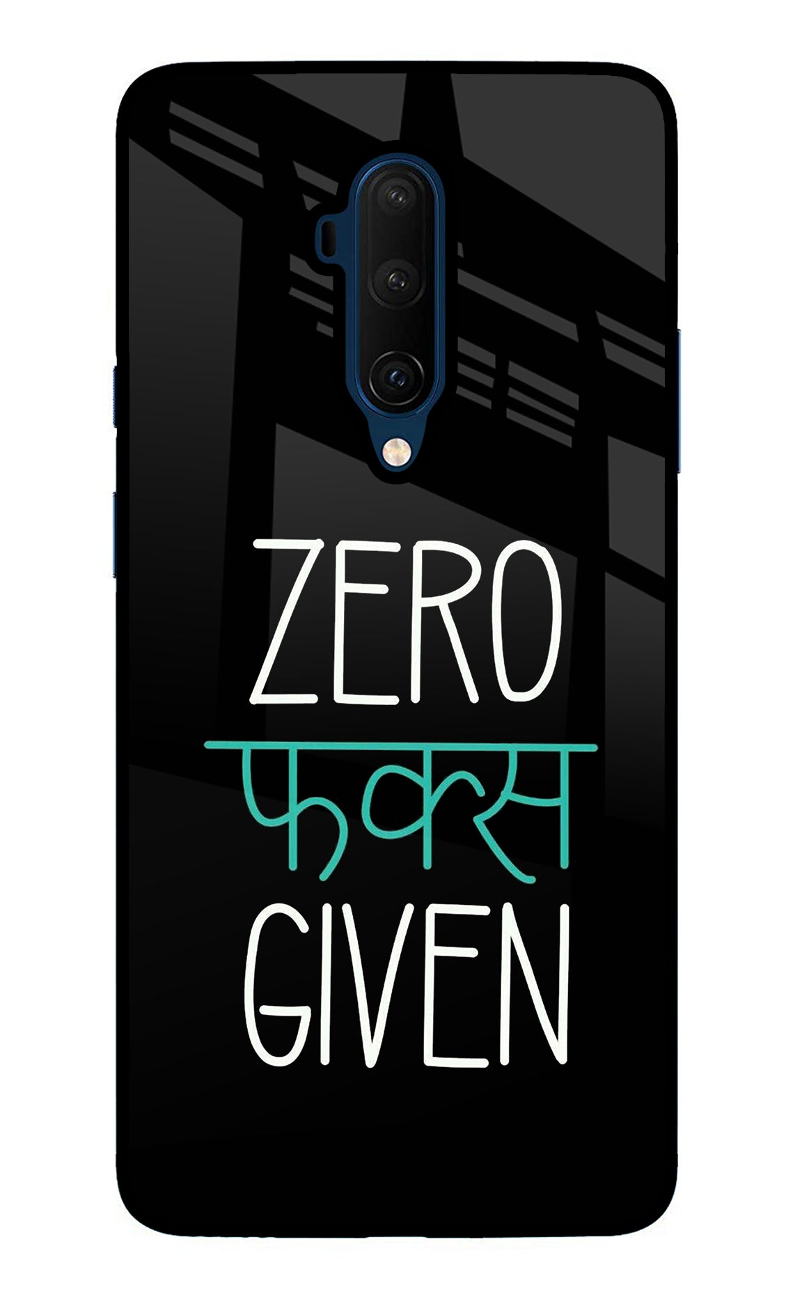 Zero Fucks Given Oneplus 7T Pro Back Cover