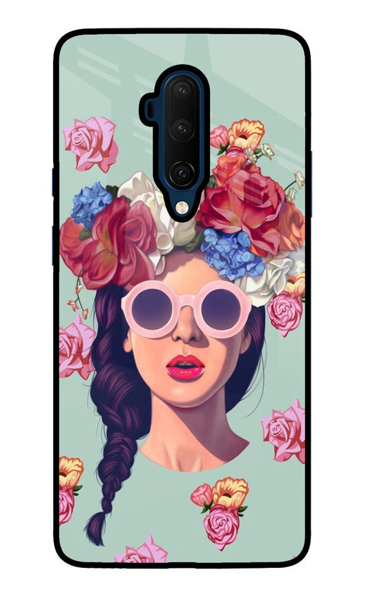 Pretty Girl Oneplus 7T Pro Glass Case