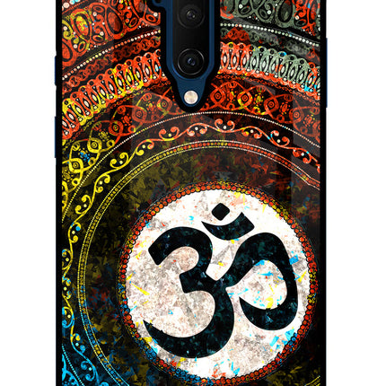 Om Cultural Oneplus 7T Pro Glass Case