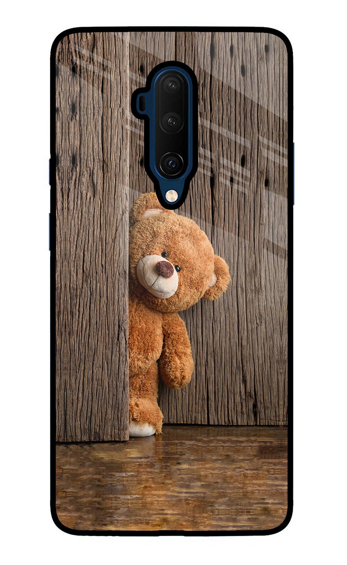 Teddy Wooden Oneplus 7T Pro Glass Case