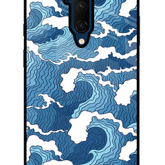 Blue Waves Oneplus 7T Pro Glass Case