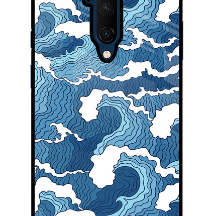 Blue Waves Oneplus 7T Pro Glass Case