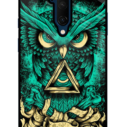 Green Owl Oneplus 7T Pro Glass Case